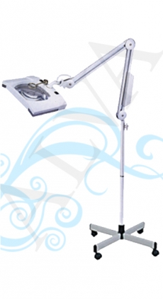 Alva Beauty facial lamps round lamp square lamp 5x diopter magnifier lamp stand tabletop lamp infrared lamp woods lamp 5 head infrared lamp flexibile arms skin scanner