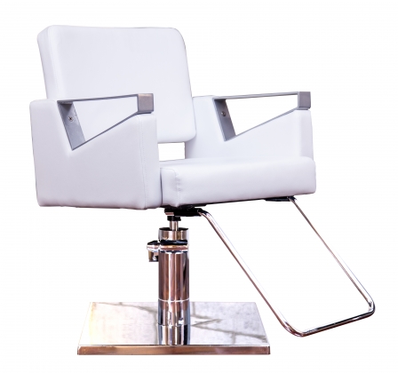 Elemento European Salon Styling Chair, Station  White