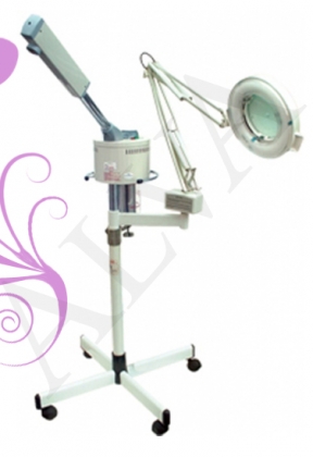 Alva Beauty facial steamer magnifying lamp timer aroma herbal steamer portable steamer ozone brush hot and cold steamer digital steamer aroma therapy