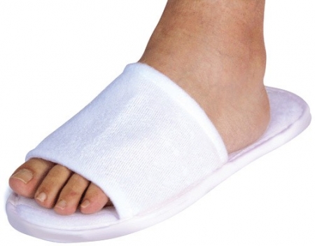 Alva Terry Open Toe Slippers 