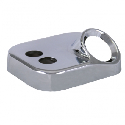 Chrome Hose Receiver Plate 